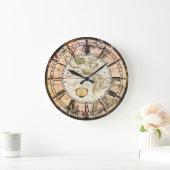 Antiek wandklok (Huis)