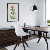 Antiek Waterverf Botanische afdruk Poster