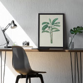 Antiek Waterverf Botanische afdruk Poster