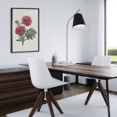 Antiek Waterverf Botanische afdruk Poster