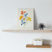 Antiek Waterverf Botanische afdruk Poster