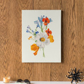 Antiek Waterverf Botanische afdruk Poster