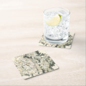 Antiek Waterverf Koraal Kartonnen Onderzetters (Insitu)