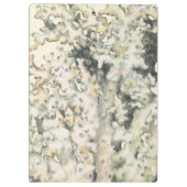 Antiek Waterverf Koraal Klembord (Achterkant)