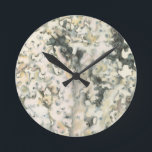 Antiek Waterverf Koraal Ronde Klok<br><div class="desc">Deze geweldige waterverf kunst print is perfect voor je strand collectie. Dit afbeelding is eenvoudig en mooi om aan elk aangeboden product toe te voegen. Het koraal is vrij levendig en doet een geweldig werk om het gevoel van het leven van het zee te vatten. Haal vandaag dit decoratieve kunstwerk...</div>