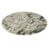 Antiek Waterverf Koraal Snijplank (Hoek)