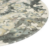 Antiek Waterverf Koraal Snijplank (Hoek)