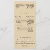 Antiek weddenschap tussen Wereldkaarten Programmakaart (Achterkant)