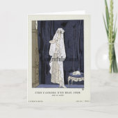 Antiek weddenschappen uit 1920 kaart (Voorkant)