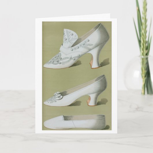 Antiek weduwschappen —  design kaart (Voorkant)