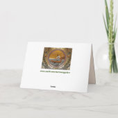 Antiek wenskaart feestdagen kaart (Achterkant)