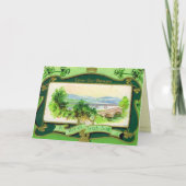 Antiek Wenskaart St. Patrick's Day Kaart (Voorkant)