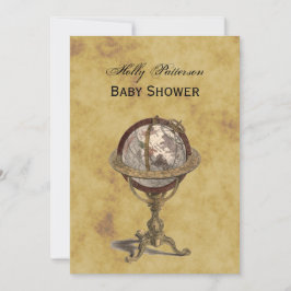 Antiek Wereldbol, BG V-Baby shower Kaart