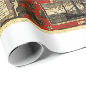 Antiek Wereldkaart #2 Cadeaupapier (Rol Hoek)