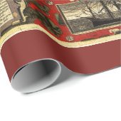 Antiek Wereldkaart #2 Cadeaupapier (Rol Hoek)