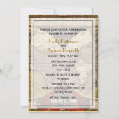 Antiek Wereldkaart #2, DIY White BG/Rehearsal Din Kaart (Achterkant)