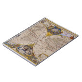 ANTIEK WERELDKAART 2 NOTITIEBOEK (Linkerzijde)