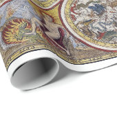 Antiek Wereldkaart #3 Cadeaupapier (Rol Hoek)