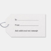 Antiek Wereldkaart #4 Cadeaulabel (Achterkant Horizontaal)