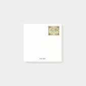 Antiek Wereldkaart #4 Post-it® Notes (Voorkant)