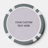 Antiek Wereldkaart aangepaste poker chips (Achterkant)