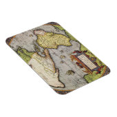 Antiek Wereldkaart Amerika, 1570 Magneet (Rechterzijde)