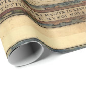 Antiek  Wereldkaart Atlas Decoratieve Roll Cadeaupapier (Rol Hoek)