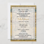 Antiek Wereldkaart, BG V-Afstuderen Kaart (Achterkant)