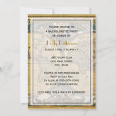 Antiek Wereldkaart, BG V Bachelorette Kaart (Achterkant)