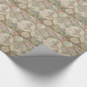 Antiek Wereldkaart Cadeaupapier (Hoek)