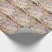 Antiek Wereldkaart Cadeaupapier (Hoek)