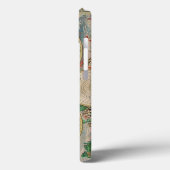 Antiek Wereldkaart Case-Mate iPhone Case (Achterkant / Links)