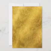 Antiek Wereldkaart Golden Save The Date (Achterkant)