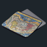Antiek Wereldkaart Heart Shaped van Peter Apian 15 Laptop Sleeve<br><div class="desc">illustratie antiek hartvormige wereldkaart door Petrus Apianus,  1520. Deze internationale oude wereldkaart met de continenten en oceanen wordt beschouwd als de eerste kaart die de naam Amerika gebruikt. Tipus Orbis Universalis iuxta Ptolemei Cosmografi Traditionem et Americi Vespucii Aliorque Lustrationes a Petro Apiano Leysnico Elucbrat An. Ja. MDX</div>