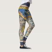Antiek Wereldkaart Heart Shaped van Peter Apian 15 Leggings (Rechts)