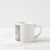 Antiek Wereldkaart: Historische Cartografie Kunst Espresso Kop (Rechts)