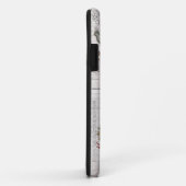 Antiek Wereldkaart iPhone case (Achterkant/rechts)