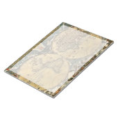 Antiek Wereldkaart J. Blaeu 1664 Notitieblok (Schuin)