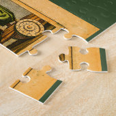 Antiek Wereldkaart - Joan Blaeu - 1664 Legpuzzel (Zijkant)