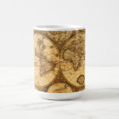 Antiek Wereldkaart Koffiemok (Center)