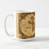 Antiek Wereldkaart Koffiemok (Links)
