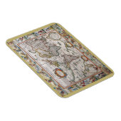 Antiek Wereldkaart magneet (Rechterzijde)