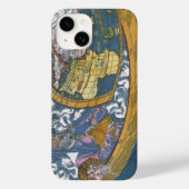 Antiek Wereldkaart met Claudius Ptolemy, 1507 Case-Mate iPhone Case (Achterkant)