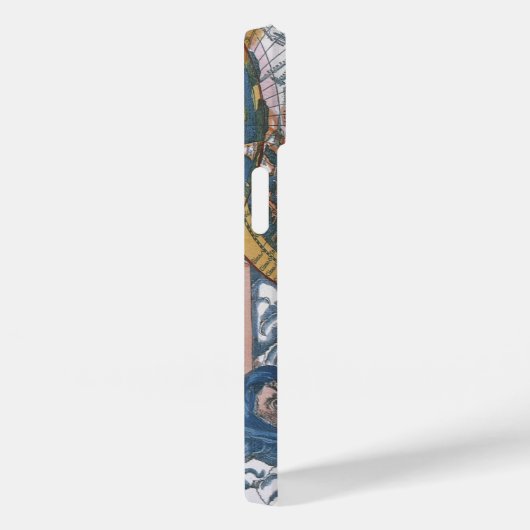 Antiek Wereldkaart met Claudius Ptolemy, 1507 Case-Mate iPhone Case (Achterkant / Rechts)