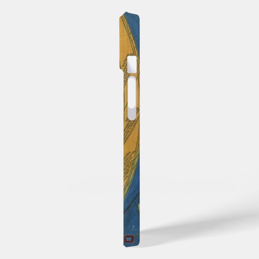 Antiek Wereldkaart met Claudius Ptolemy, 1507 Case-Mate iPhone Case (Achterkant / Links)