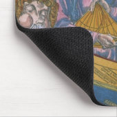 Antiek Wereldkaart met Claudius Ptolemy, 1507 Muismat (Hoek)