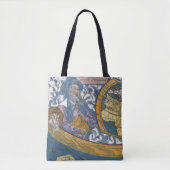 Antiek Wereldkaart met Claudius Ptolemy, 1507 Tote Bag (Voorkant)