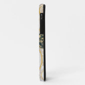 Antiek Wereldkaart met dubbele halfrond Case-Mate iPhone Case (Achterkant/links)