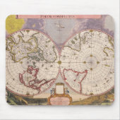 Antiek Wereldkaart Muismat (Voorkant)