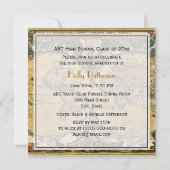 Antiek Wereldkaart, noodlijdend BG SQ Afstuderen Kaart (Achterkant)